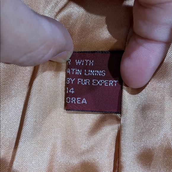 😍100% Genuine Rabbit Fur Jacket 😍 - Picture 6 of 7